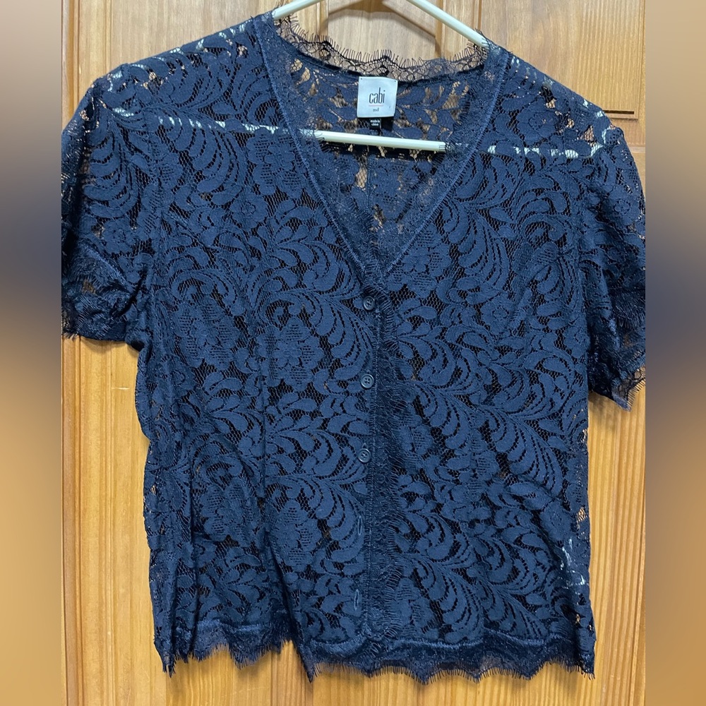 Cabi lace top
